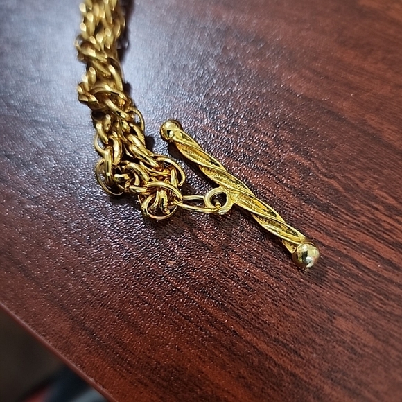 Ivana Trump Gold Plated Charm Necklace - Picture 3 of 5